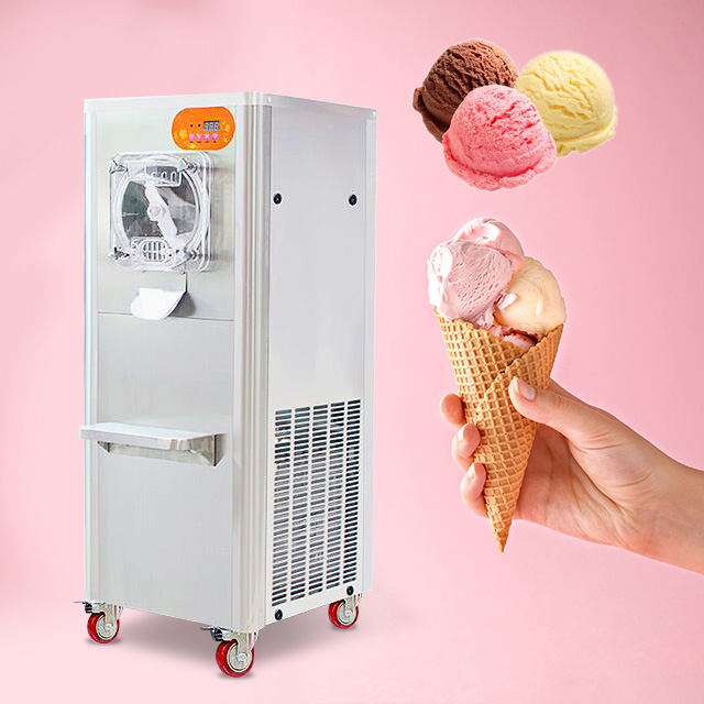 Commercial Table Top Gelato Machine Hard Ice Cream Machine