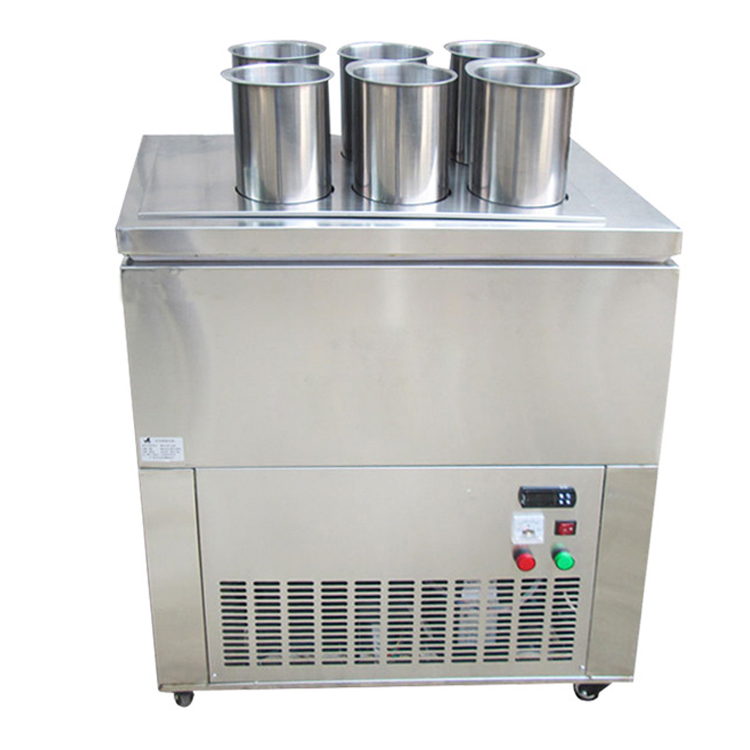 Commerical Stainless Steel 6 Buckets Ice Block Machine