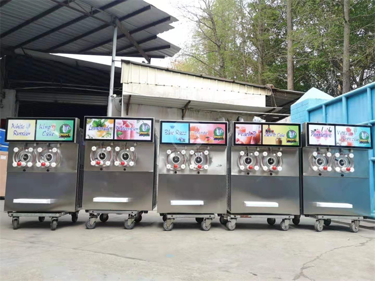 2021 New Frozen Cocktail Machine Slush Machine For Bubble Tea Shop