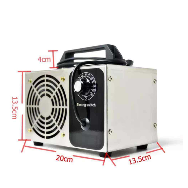 CE 220V 24g/h Ozone Air Purifier Ozone Generator Machine with Timing Switch Air Disinfection for sale